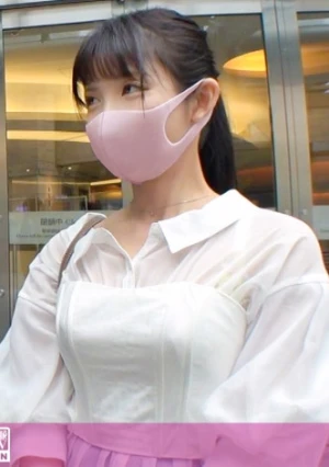 マジ軟派、初撮。 1823 清楚なお嬢様系JDをナンパ！大人しい彼女の性欲を刺激…想像とは裏腹に大きな声で喘いで中イキ！スベスベプリプリの美尻で魅せる！！