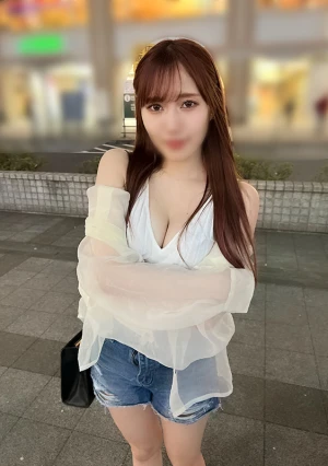 Ｓ級！！☆アイドル越え☆彼氏持ちの色白ギャル（２２）をお持ち帰り→自宅で生セックス☆中出し＆顔射