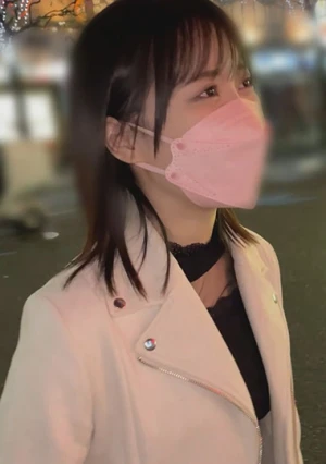 【P活ハメ撮り】Bカップ・ちっぱい女子大生（２１）☆絶倫おじさんと夜景を見ながらガチ交尾☆中出し×２