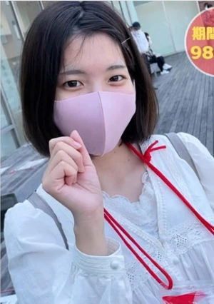 【無】垢抜けない純朴娘 めいちゃん＃３ 横浜デート＆野外露○→初対面の男に１時間後ナマ中出しされる話