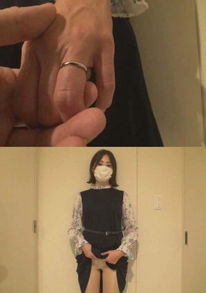 自然な陰毛が妙にエロい寂しい人妻に「生姦中出し」‼【わんぱく劇場】