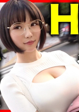 【Hカップ爆乳×3P初体験！！】街で声を掛けた地味メガネ女子を脱がしたら鬼エロかったｗｗｗ