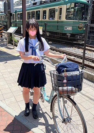 黒髪清楚系【個撮】K県立湘南女子K②_学校帰りの制服美小女とP活_中出し×2※所持に関して責任負いません