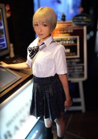 【素人】パリピ金髪制服ギャル_糸引きイラマでヌルヌルになった生チンで中出しSEX