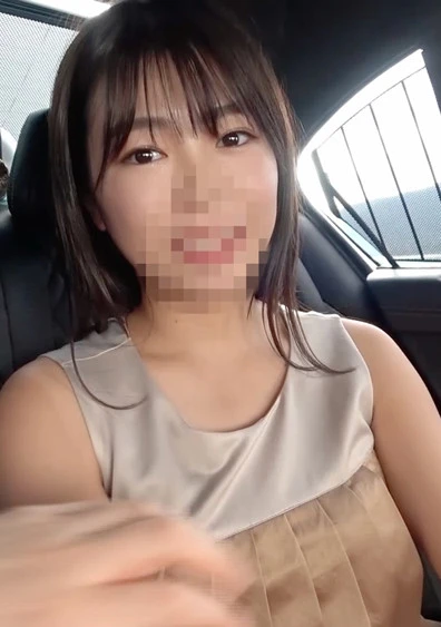 飲料水のCMに出てきそうな【清純派、女子大生】白昼の車内で圧巻の凄フェラ披露！！バキュームノーハンドで爆射必須！！