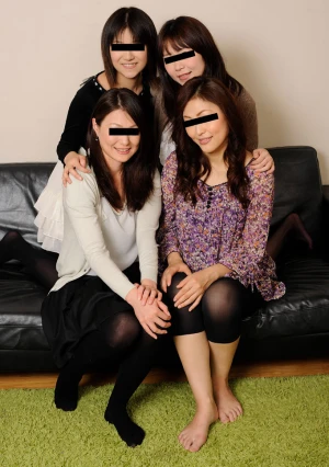 久々の忘年会は痴女4人と大乱交