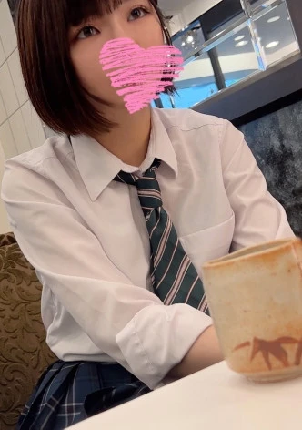 【個人撮影】M気質な短髪美小女とP活_大学進学の為に始めたP活で快楽堕ち