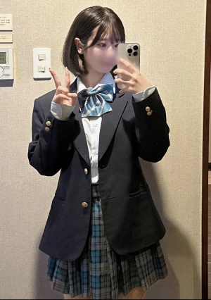 県立①全日制・現●J●学校一の超絶Eカップ美●女！人生初巨根大量顔射！【超絶美●女】