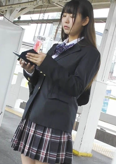 【電車チカン】ゆず史上最大タイ！奇跡の100cm・Iカップ美○女★官僚を目指す秀才爆乳J○が最初から最後まで本気のガチ泣きアクメ