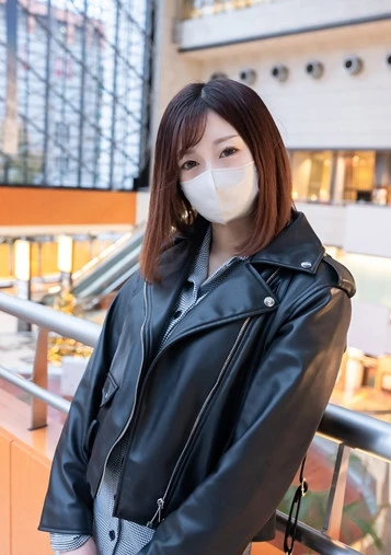 【無修正】シネマ画風！自分の誕生日に淫語を言わされ快楽に溺れ悦ぶ医療事務勤務の淫乱女に２回中出し！！