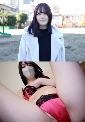 【無修正】色白でおめめパッチリした黒髪スレンダーお姉さんの美マンに大量中出し