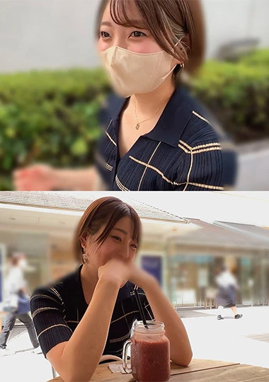 【激ヤバ・エロカワ・歯科助手】あずさ23歳 デカ太ペニスでおまんこヌルヌル 白衣に着替えて生交尾 口内射精＆中出し