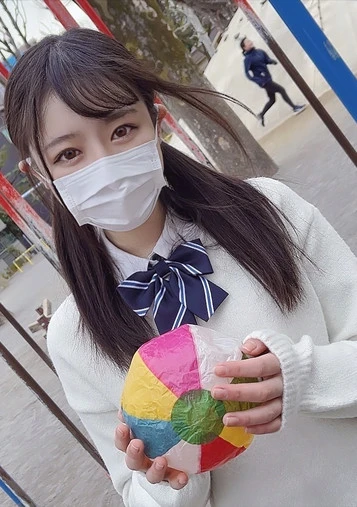 【無修正】神楽坂で黒髪お下げの可憐な美◯女女子◯生と・・・女子大進学予定で妊娠を危惧し怯える清楚な女子生徒に2回生中出し！！