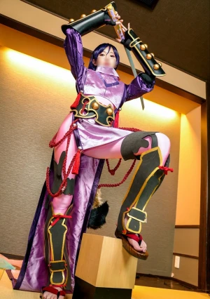 【FGO源義経】ハメ撮りにハマった個撮女子サリーさん。カメコ仲間に連れられ温泉旅館でコスプレ中出しハメ撮り。遂に生中懇願するまでスケベに！