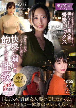 「妻への愛情が足りなかった故に…。」満たされぬ美人妻の弩級なセックス勝負下着のTバックを履いて快感に溺れる飽くなき性欲248分10発射！！