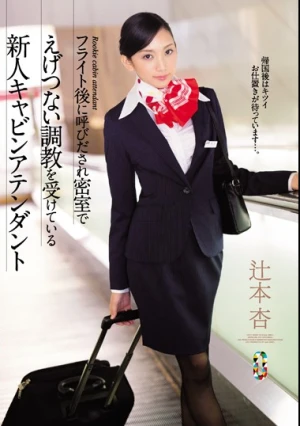 フライト後に呼びだされ密室でえげつない調教を受けている新人キャビンアテンダント 辻本杏