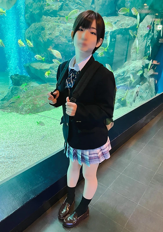 【J / 系・個撮】吹奏楽部・ラン18歳 147㎝ボーイッシュなミニマム美●女 小さいまんこにおじさんちんぽを生で出し入れ【中出し＆顔射】