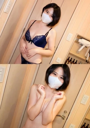 【無】【ハメ撮り390】超敏感おま〇このメガバンクの受付さん、実はドスケベ！超美乳スレンダーボディをくねらせてイキまくる！フェラ抜きと生中出しの豪華二本立て！　※レビュー特典／高画質Ver