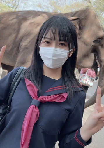 生まれながらの愛されヒロイン美◯女優等生と再び・・・困惑する思春期女子○生を野外猥褻で弄び２回連続膣内射精！！