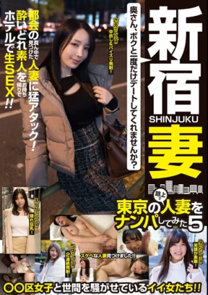 新宿妻 東京の路上で人妻をナンパしてみた5