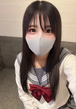 【大量中出し】黒髪18歳美**つばさちゃん！初私服！初デート解禁！ラストはまさかまさかの人生初顔射！！初セーラー服！初物づくしのお宝映像！