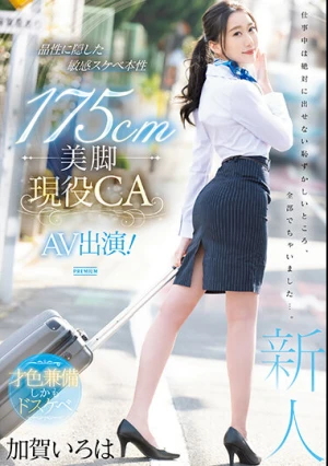 品性に隠した敏感スケベ本性 175cm美脚現役CA AV出演！ 加賀いろは