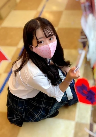 【個人撮影】 Sっ気のある制服女子の手コキテクに悶絶_膣奥に大量中出し映像流出