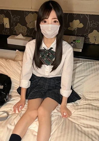 【個人撮影】小柄な黒髪の美小女(ことねちゃん)とP活_プニマン女子の中出し映像流出