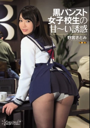  黒パンスト女子校生の甘～い誘惑 野宮さとみ