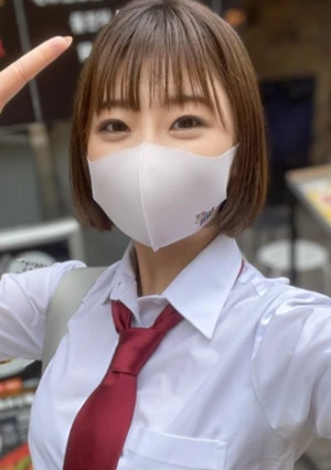 17時間着用【個人撮影】令和6年度卒業予定の赤パンツちゃんとP活_お風呂場で短髪巨乳女子とヌルテカプレイも収録