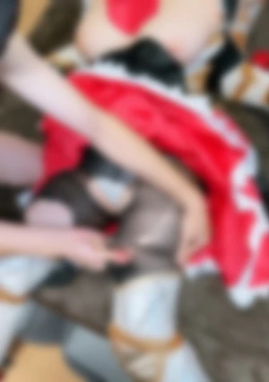 【Icupコスプレパイズリ】 ソシャゲ原〇ノ〇ルIcupレイヤーひびきちゃん。童貞くんたちから中出し相手選んでもらった