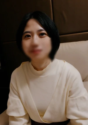 【剛毛・本気】 短めボブが似合うアラサー女子と本気性交。セックス２回、どろっと生中出し。