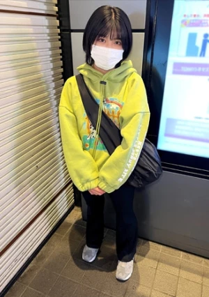 激レア【古着系女子第2弾】音楽系の専門生_P活女子とは思えない風貌の激レア短髪美小女と再会※これで最後になるかも知れません