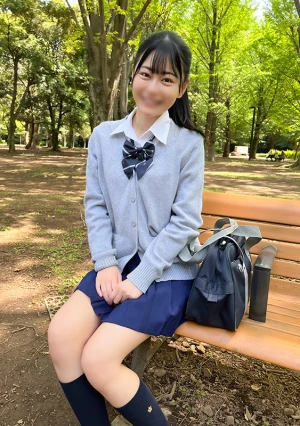 ぷりぷりおちりの18歳★制服・射精★ぬっとぬとの吸い付くまんこに肉棒出し入れ★バスケ部・うた【中出し＆顔射】