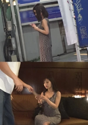 【立ちんぼ】可愛い顔して性欲強し×噴きまくる潮に警報発令￥イキすぎ警報も発令￥感じ過ぎて男に「何者？」と問うたが、こちらこそ訊きたい謎の美女【あやめ(24)】