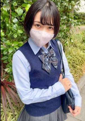 【身長146cm】着用時間16時間半【個人撮影】私立③真面目で良い子過ぎるクリーム色パンツちゃん_性に目覚めたばかりの天然スケベな女子と初P活