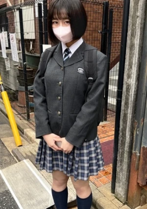 顔出し【個人撮影】激レア_黒パンストの制服女子とハメ撮り_SNSで知り合った美脚娘に種付SEX