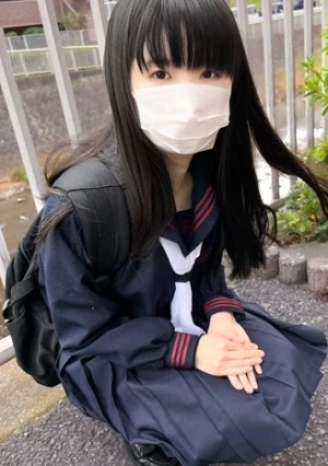 顔出し【個人撮影】激レア_黒パンストの制服女子とハメ撮り_SNSで知り合った美脚娘に種付SEX