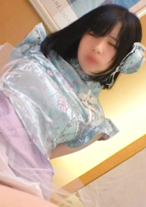 チャイナメイドのコンカフェ嬢と浮気SEX！ちっぱい美尻のメスガキマ●コに中出し！【さな(20)】