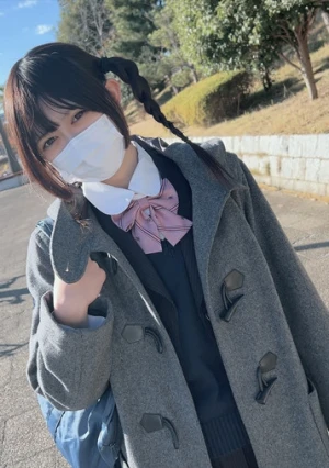 黒髪ゆるふわツインテールのロ◯ィな女◯◯生を放課後に呼び出し2人だけの秘密の行為・・・もう帰る時間だけど門限20時まで2回連続生中出し！！