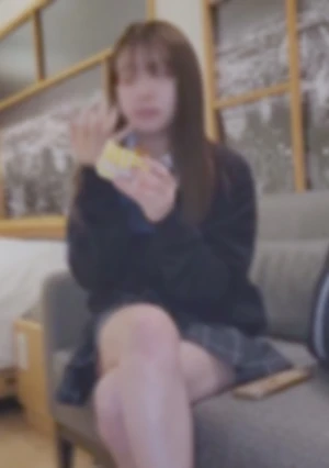 A Beautiful Gal On The Way Home.