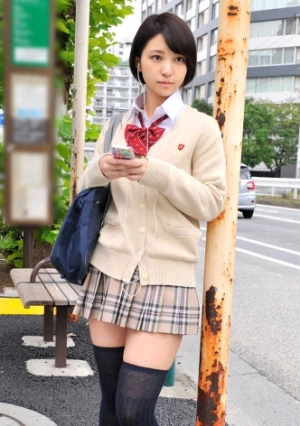 帰宅途中の超ミニスカ×ニーハイ×パンチラ美少女をロックオン！すべすべやわらか絶対領域を触って嗅いで舐めて、味わい尽くしました。【制服/ストーカー/脚フェチ/太ももコキ】