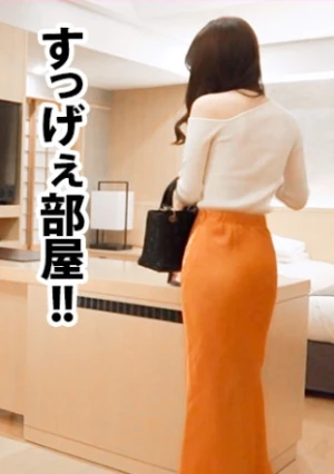 ノーパンノーブラ露出狂妻に中出し3連発！！名古屋からやって来た高身長モデル級奥様はストッキングをこよなく愛するアブノーマルセレブ！パンスト越しの愛撫で秘部はヌレッヌレ！マン汁貫通！！からのオマ●コぱっくり大開脚SEXでガックガク！美脚くねらせスイートルームで縦横無尽にイキまくるの巻