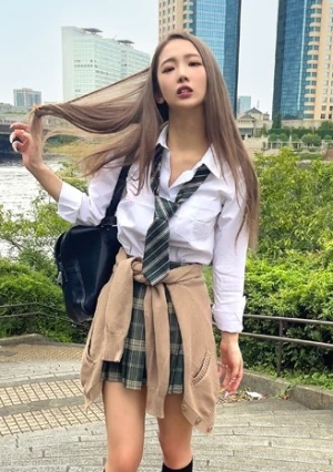 13時間着用【個人撮影】イエローぱんつちゃんと観覧車デート_ビッチそうに見えて照れ屋なギャルマンに中出し