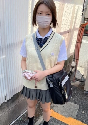 P活【個人撮影】低身長ボインの短髪ギャルとのハメ撮り_イキ顔がエロ過ぎる制服女子に中出し