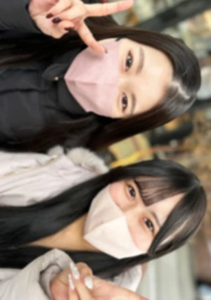 【無/逆3P】 このまま三人で遊ばない？女子会に乱入しそのまま3Pに発展♡清楚系の彼女とスレンダーボディの欲求不満な友達に囲まれて中出し一回、フェラ抜き一回を収録♡特典で別視点カメラ有り