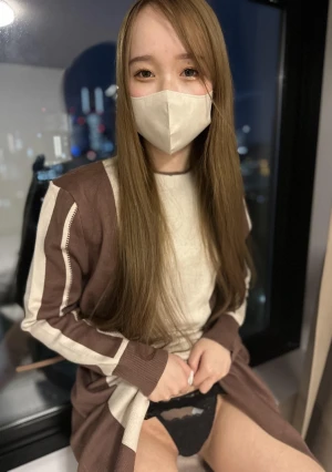 【処/女】初撮り♡マスク剥ぎとりシレっと中出し♡『中には出さないからっ』は言葉だけ♡めでたく処.女サポ完了です【無】