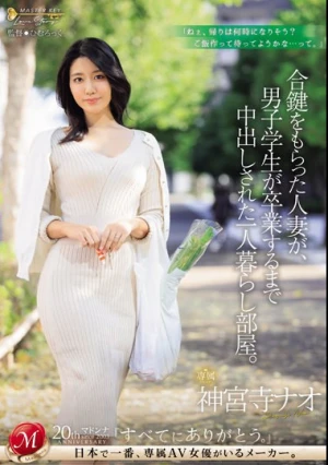 合鍵をもらった人妻が、男子学生が卒業するまで中出しされた一人暮らし部屋。 神宮寺ナオ