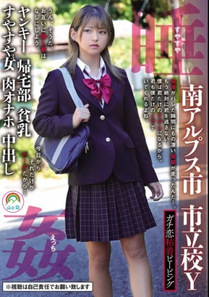 ガチ恋粘着ピーピング 南アルプス市 市立校Y ヤンキー 帰宅部 貧乳 すやすや3女 肉オナホ 中出し 睡姦すやすやえっち 渚みつき