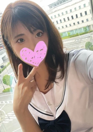 【無修正】 透明感がヤバすぎる制服姿に誰もが胸キュンしちゃう! 極上Gカップ巨乳グラビアアイドルと清純制服コスで濃厚イチャハメ中出しセックス!!　Ｙちゃん②